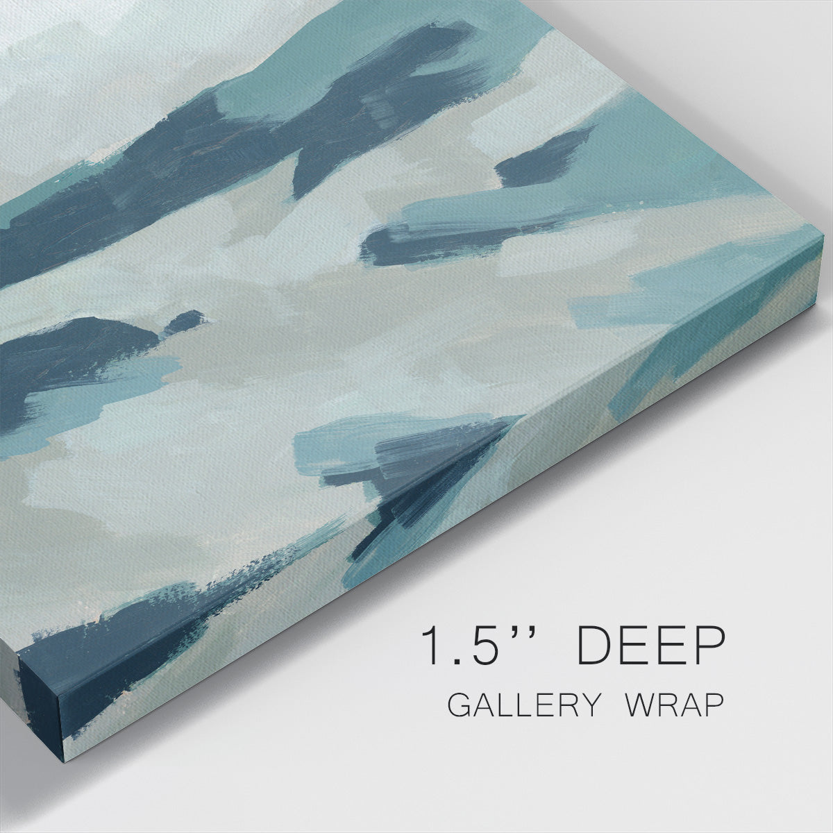 Blue Tonescape II-Premium Gallery Wrapped Canvas - Ready to Hang