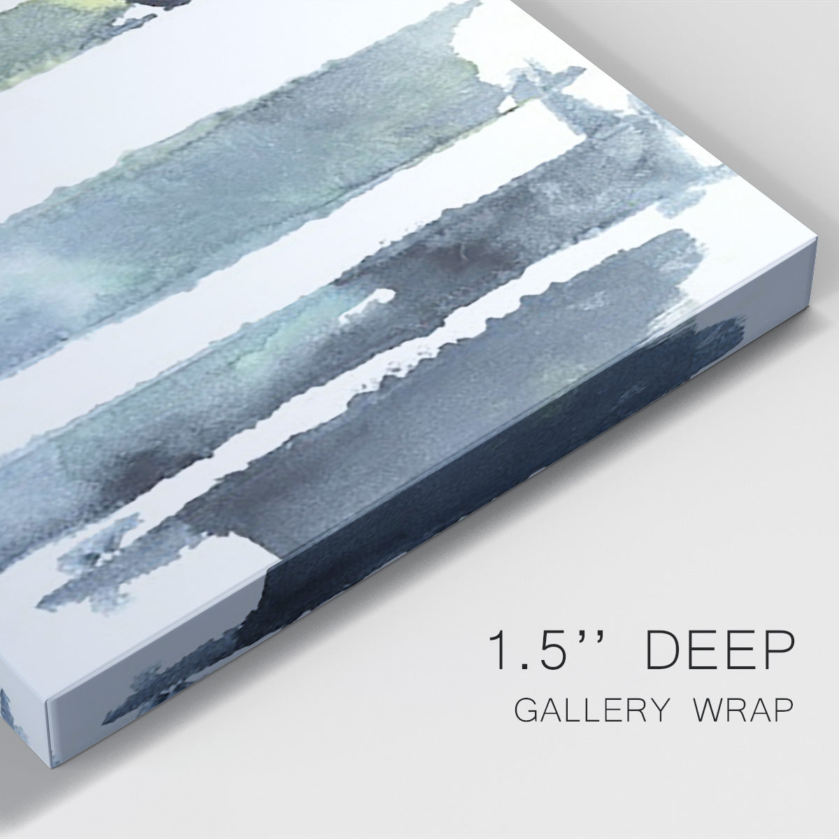 Blue Memories I Premium Gallery Wrapped Canvas - Ready to Hang