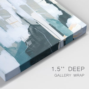 Sea Cavern Strata I Premium Gallery Wrapped Canvas - Ready to Hang