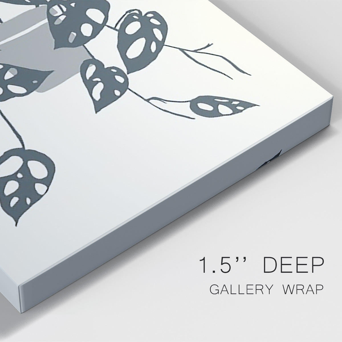 Growing Leaves IV Premium Gallery Wrapped Canvas - Ready to Hang