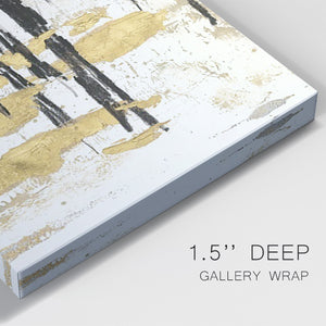 Gilded Winter I Premium Gallery Wrapped Canvas - Ready to Hang