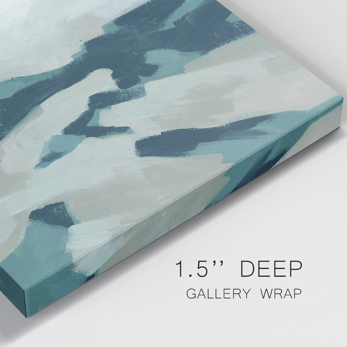 Blue Tonescape I-Premium Gallery Wrapped Canvas - Ready to Hang