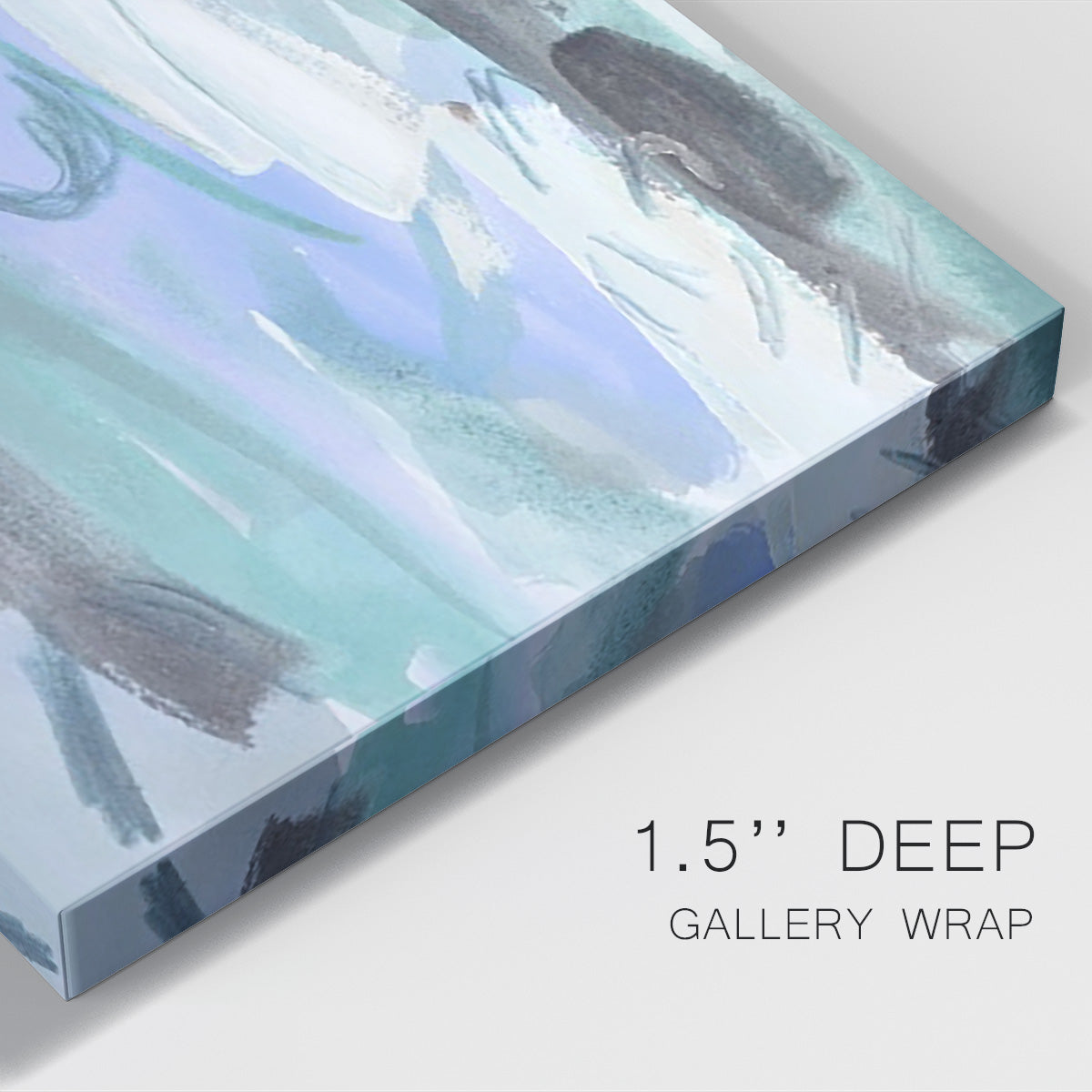 Ocean Crush IV Premium Gallery Wrapped Canvas - Ready to Hang