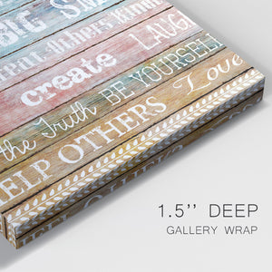 Life Rules - Canvas Art Print