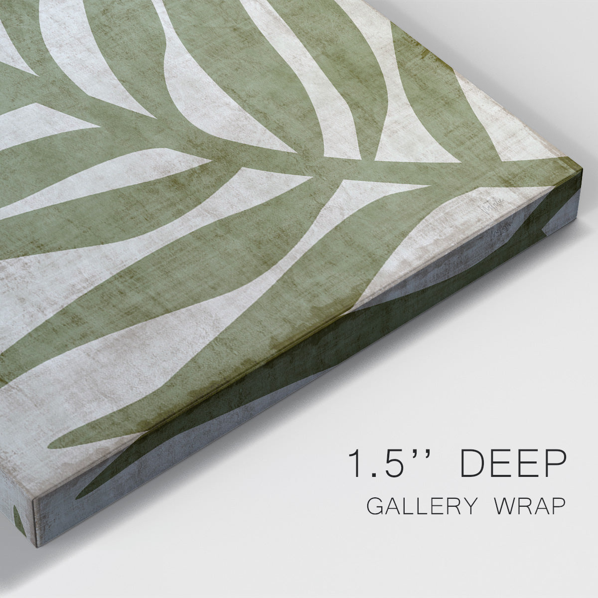 Island Greenery I Premium Gallery Wrapped Canvas - Ready to Hang