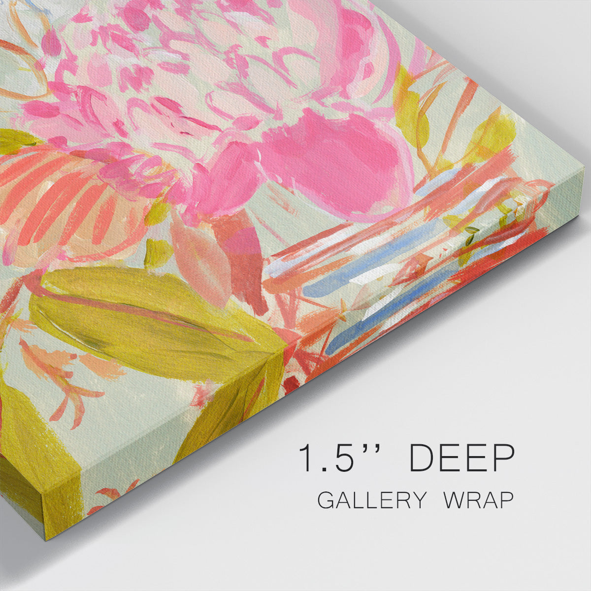Bright Florist IV-Premium Gallery Wrapped Canvas - Ready to Hang
