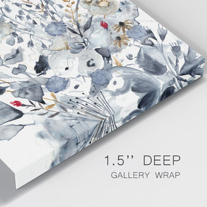 Indigo & Ochre I-Premium Gallery Wrapped Canvas - Ready to Hang
