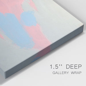 Blushing Abstract III Premium Gallery Wrapped Canvas - Ready to Hang