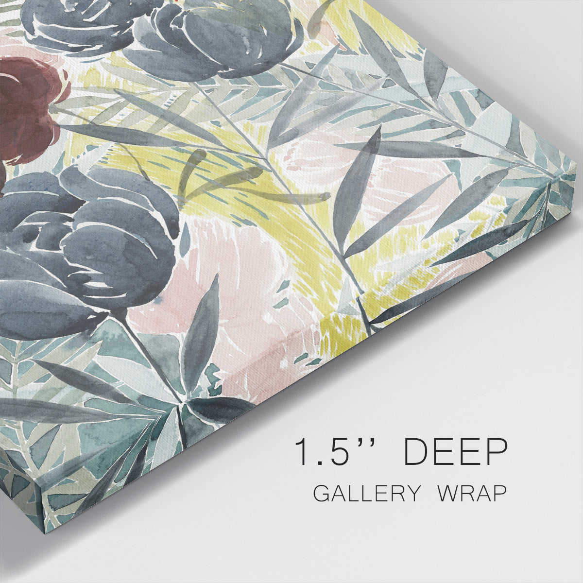 Unbridled Blooms I-Premium Gallery Wrapped Canvas - Ready to Hang