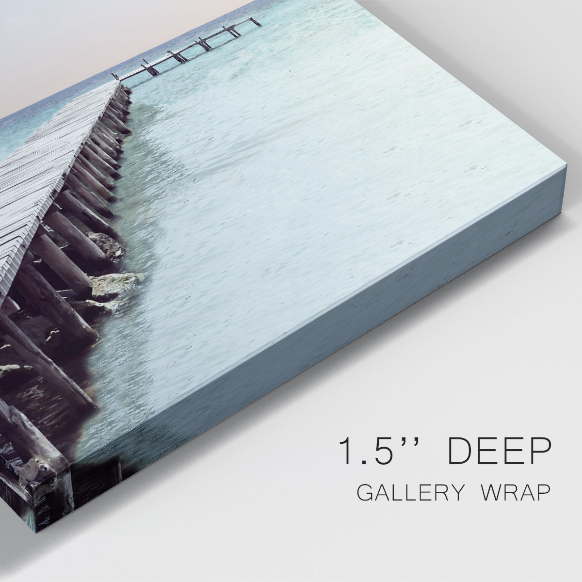 La Playa Premium Gallery Wrapped Canvas - Ready to Hang