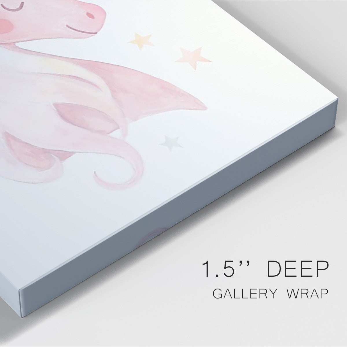 Sweet Unicorn II Premium Gallery Wrapped Canvas - Ready to Hang