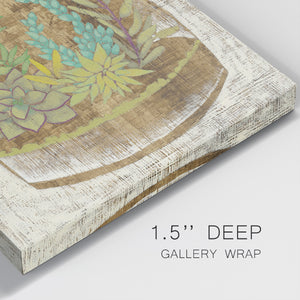 Glass Garden I-Premium Gallery Wrapped Canvas - Ready to Hang