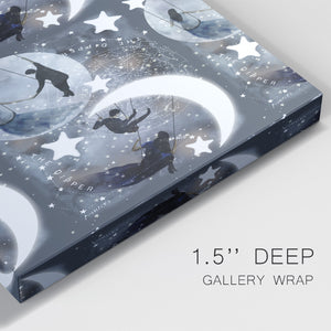 Celestial Love Collection E Premium Gallery Wrapped Canvas - Ready to Hang
