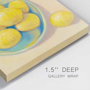 Fruit Bowl Trio I-Premium Gallery Wrapped Canvas - Ready to Hang