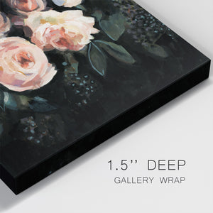 Peachy Blooms I-Premium Gallery Wrapped Canvas - Ready to Hang