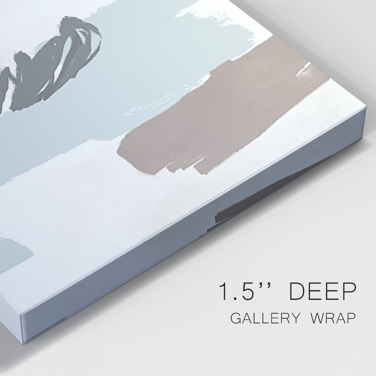 Neutral Wash II Premium Gallery Wrapped Canvas - Ready to Hang