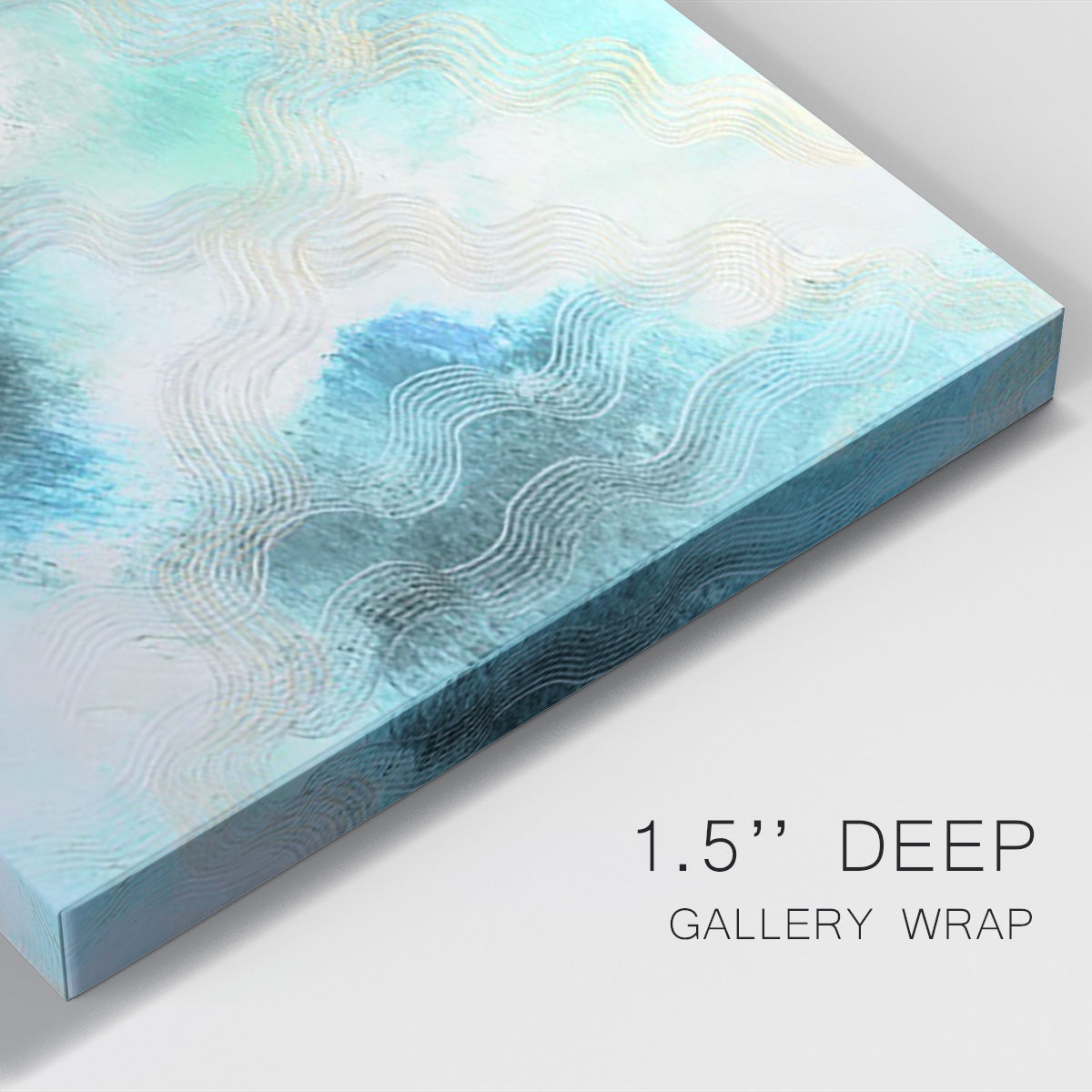 Blue Shift I Premium Gallery Wrapped Canvas - Ready to Hang