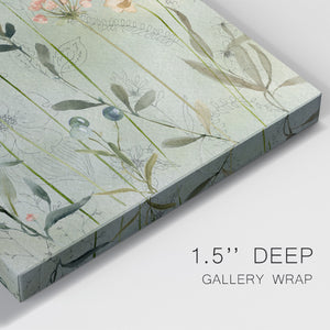 Botanical Sketchbook Premium Gallery Wrapped Canvas - Ready to Hang