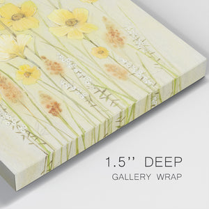 Soft Spring Floral II-Premium Gallery Wrapped Canvas - Ready to Hang