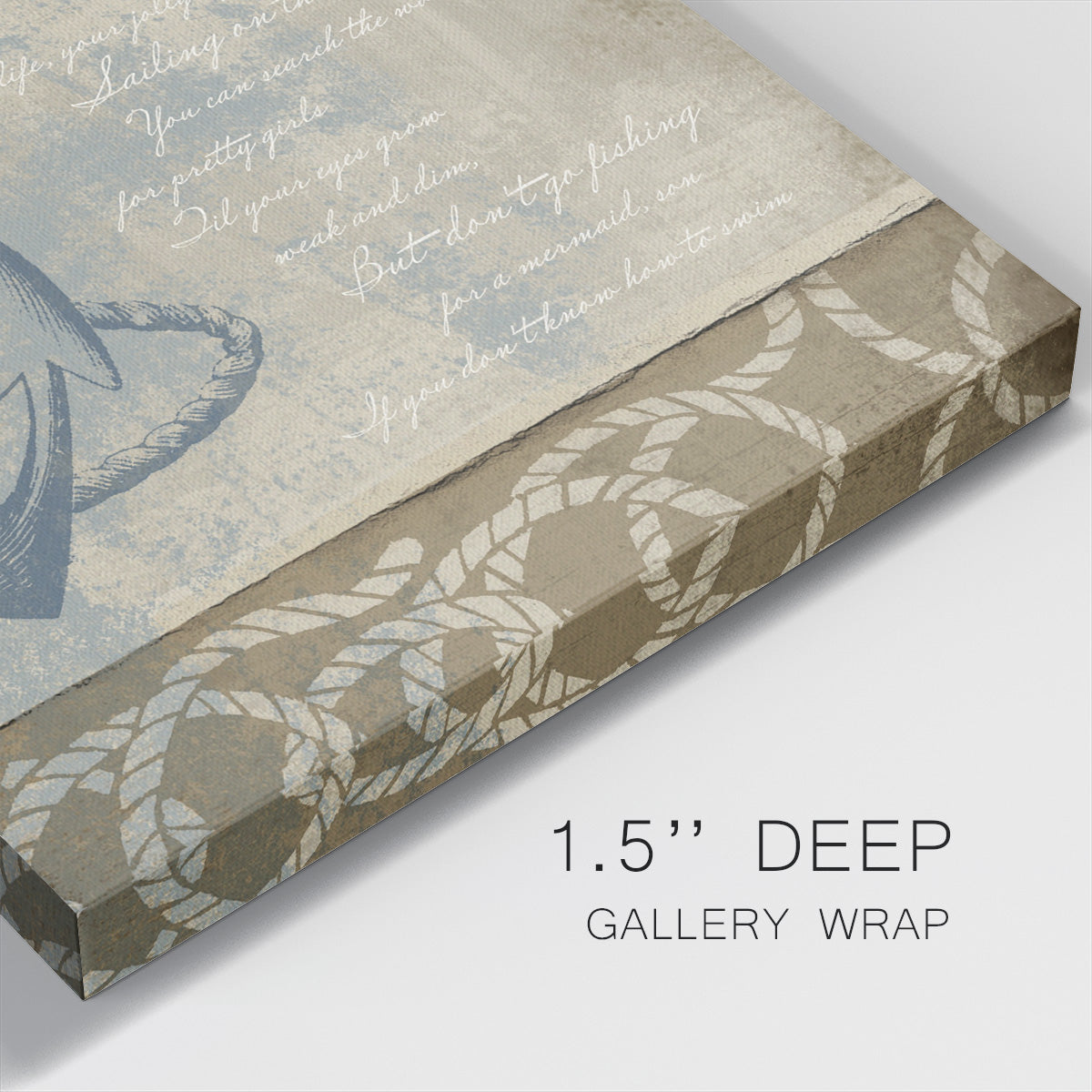 Coastal Inspiration VI-Premium Gallery Wrapped Canvas - Ready to Hang