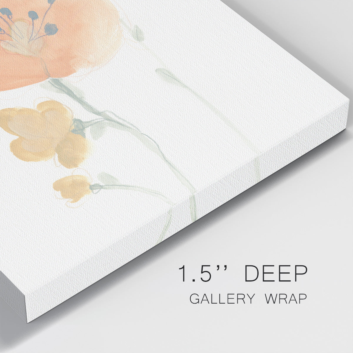 Petite Petals VI-Premium Gallery Wrapped Canvas - Ready to Hang