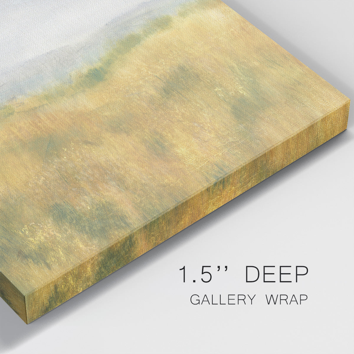 Wheat Fields I-Premium Gallery Wrapped Canvas - Ready to Hang