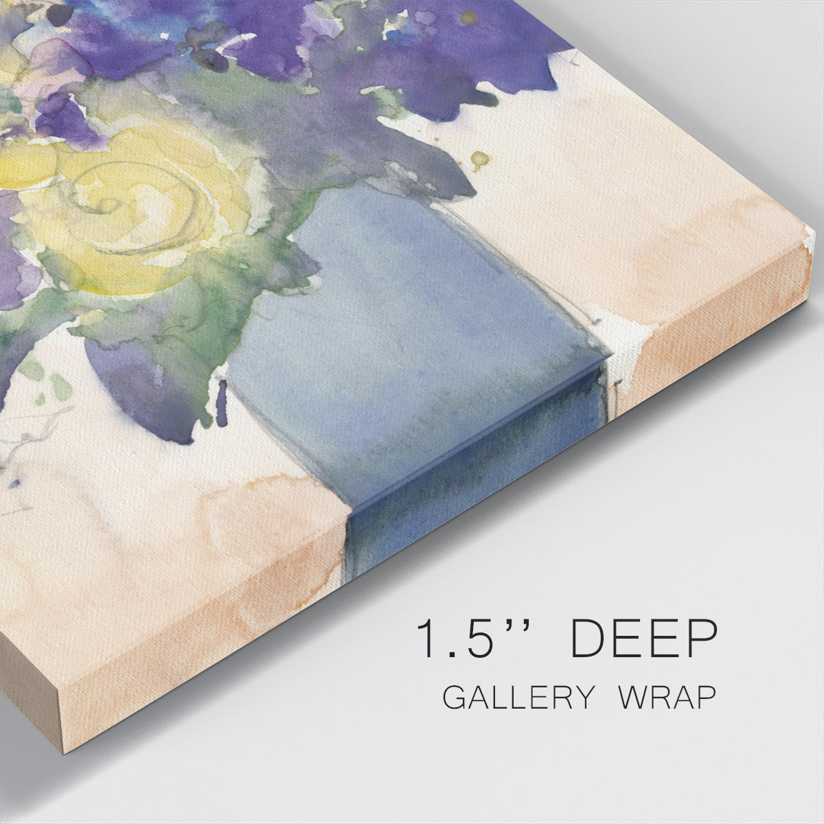 Floral Beauties II-Premium Gallery Wrapped Canvas - Ready to Hang