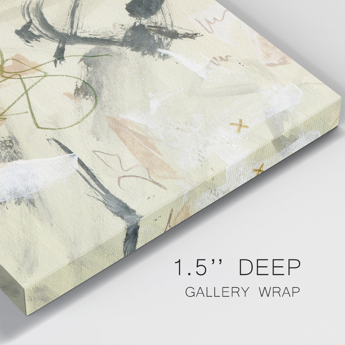 Winking Stars IV-Premium Gallery Wrapped Canvas - Ready to Hang
