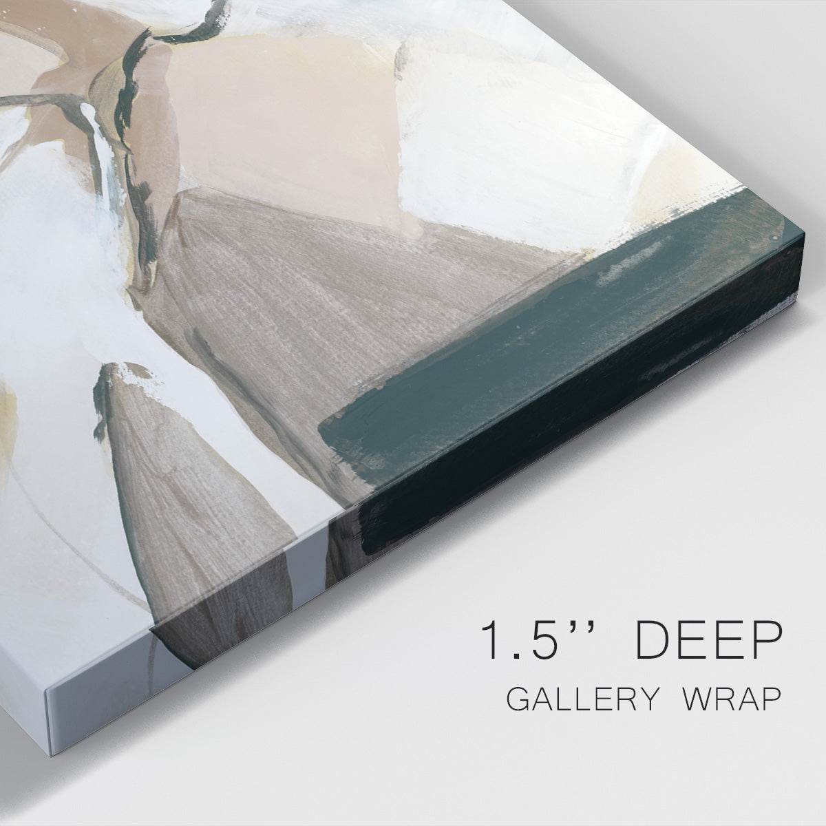 Marble Lines I Premium Gallery Wrapped Canvas - Ready to Hang
