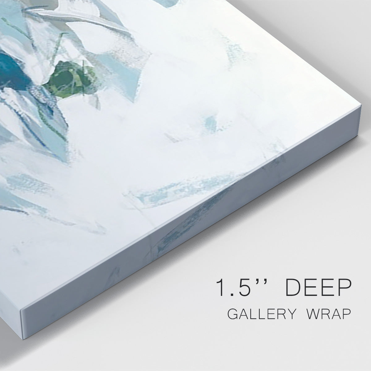 Ice Cavern II Premium Gallery Wrapped Canvas - Ready to Hang