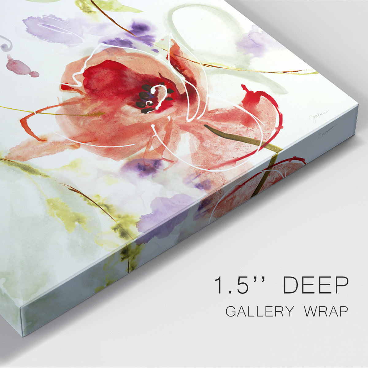 Color Of Summer II Premium Gallery Wrapped Canvas - Ready to Hang