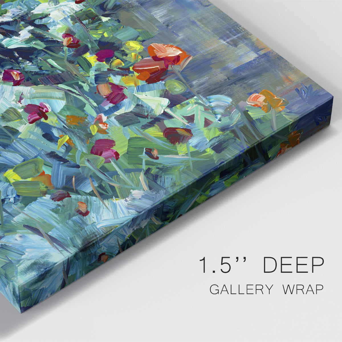 Lots of Love in the Garden Premium Gallery Wrapped Canvas - Ready to Hang