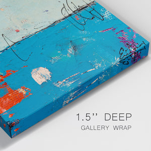 Blue Bound-Premium Gallery Wrapped Canvas - Ready to Hang