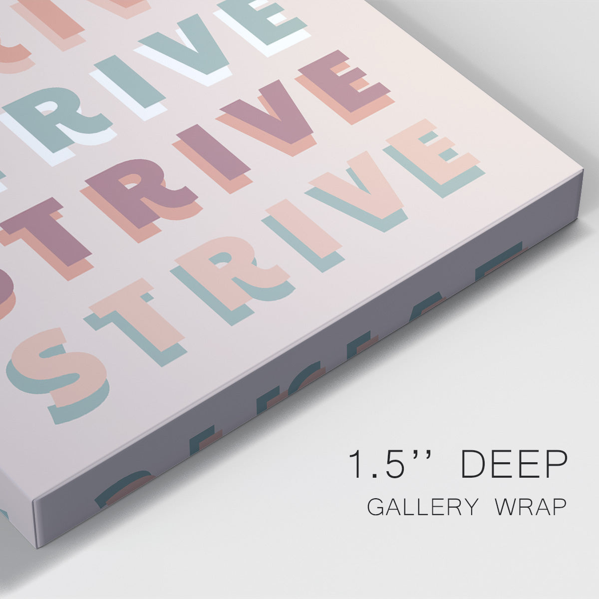 Strive Premium Gallery Wrapped Canvas - Ready to Hang
