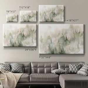 Misty Mountain Sides Premium Gallery Wrapped Canvas - Ready to Hang