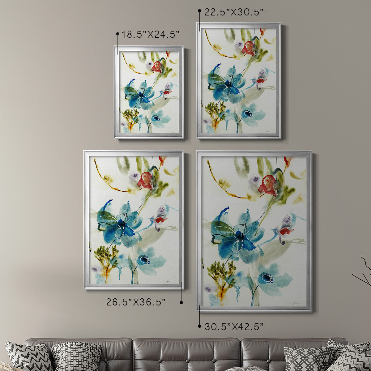 Color Of Summer I Premium Framed Print - Ready to Hang