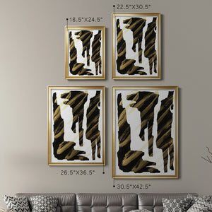 Onyx Obelisks III Premium Framed Print - Ready to Hang