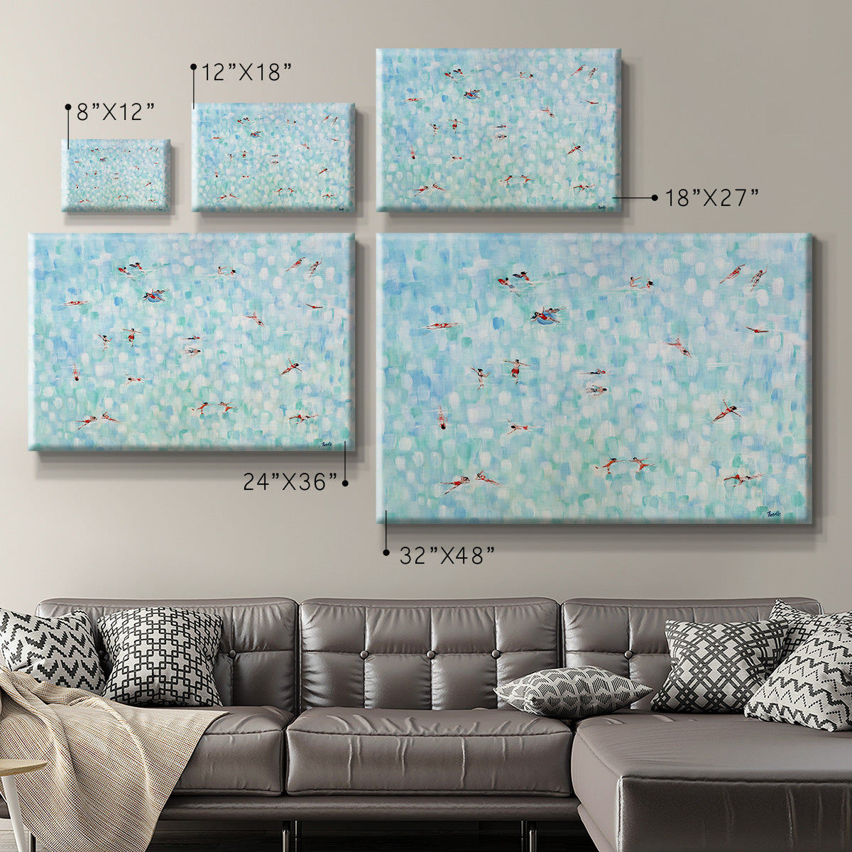 Endless Horizons Premium Gallery Wrapped Canvas - Ready to Hang