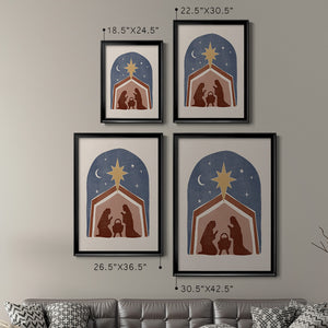 Boho Nativity I Premium Framed Print - Ready to Hang