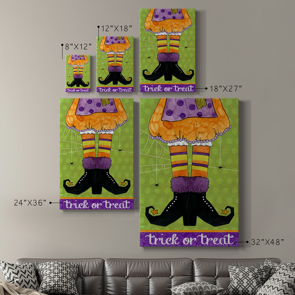 Trick or Treat Premium Gallery Wrapped Canvas - Ready to Hang