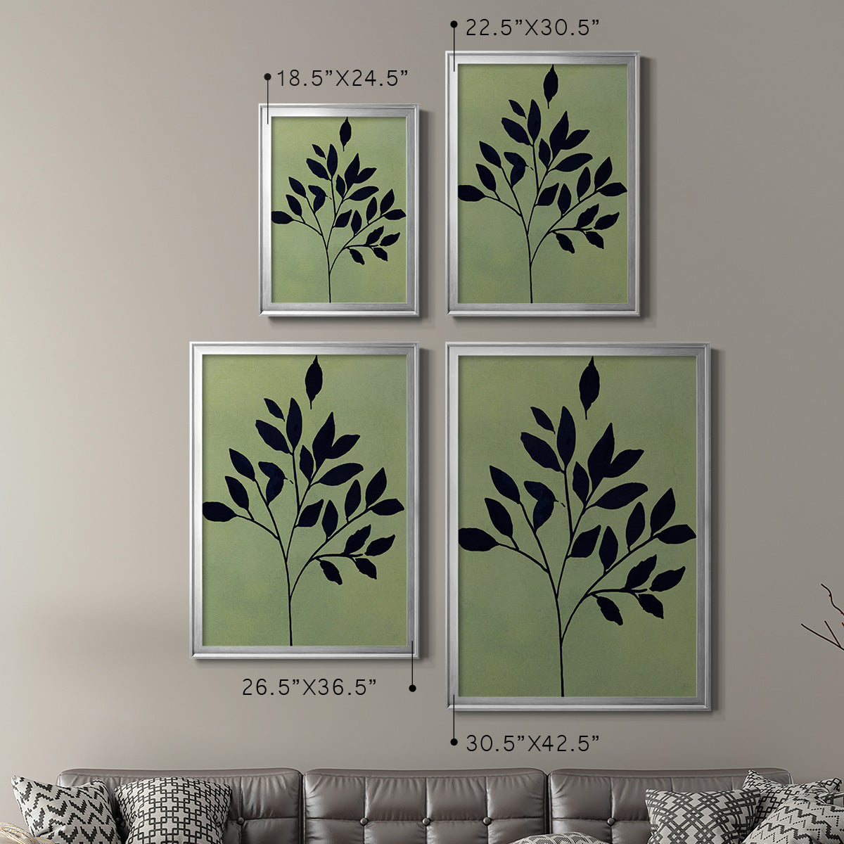 Earthly Botanical I Premium Framed Print - Ready to Hang