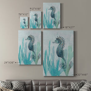 Seahorse II Premium Gallery Wrapped Canvas - Ready to Hang
