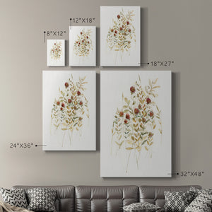 Wildflower Breeze I Premium Gallery Wrapped Canvas - Ready to Hang