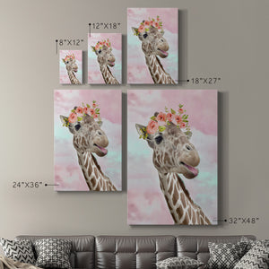 Floral Fun I Premium Gallery Wrapped Canvas - Ready to Hang
