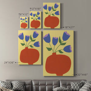 Modern Blooms III Premium Gallery Wrapped Canvas - Ready to Hang