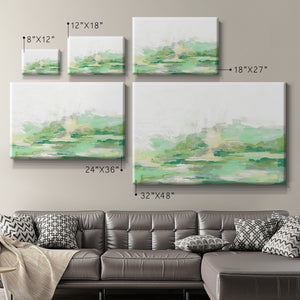 Green Mist Vista II Premium Gallery Wrapped Canvas - Ready to Hang