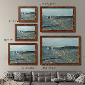 Flow of Love in Ocean II-Premium Framed Canvas - Ready to Hang