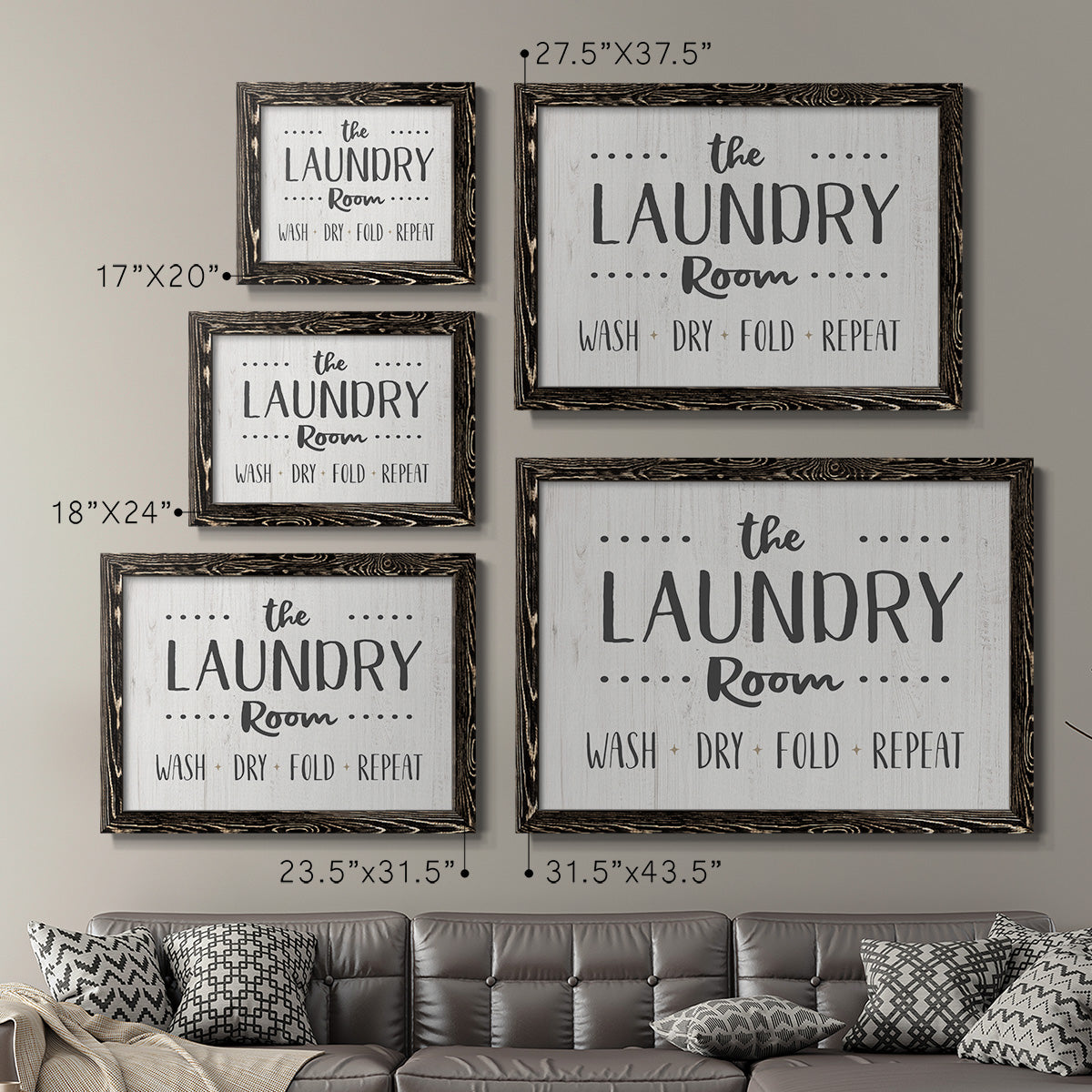 The Laundry Room-Premium Framed Canvas - Ready to Hang
