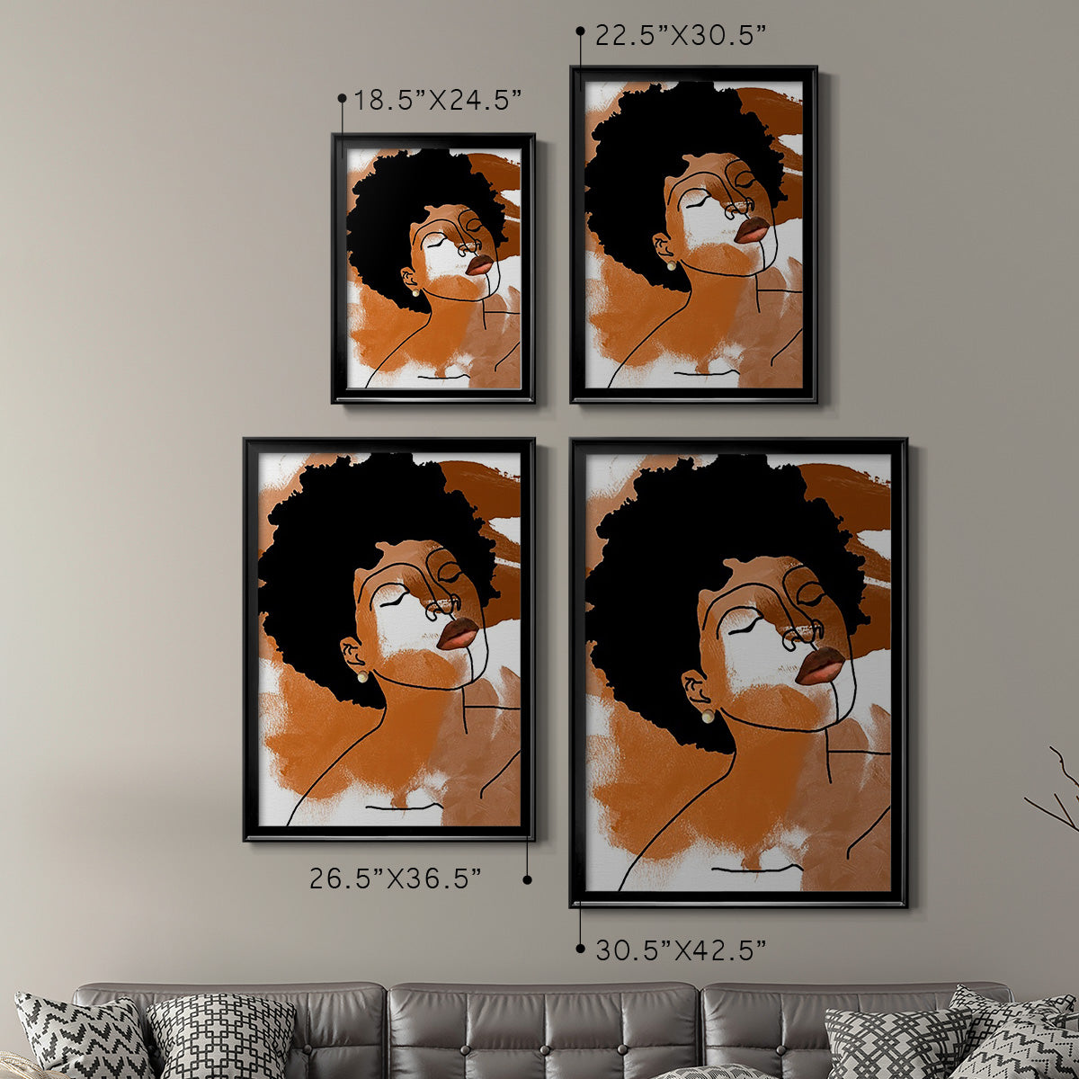 Phenomal Women IV Premium Framed Print - Ready to Hang