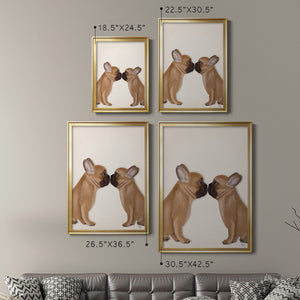 Sepia Botanical Journal I - Modern Framed Canvas Print